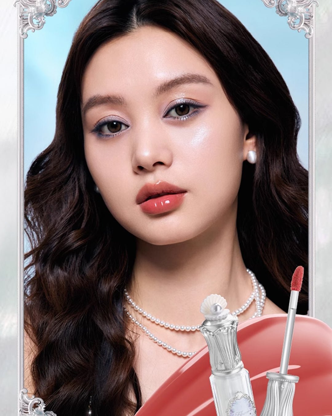 Shell's Jewel Nourishing Lip Glaze P09 Coral Conch - Nüwa BeautyFlower Knows