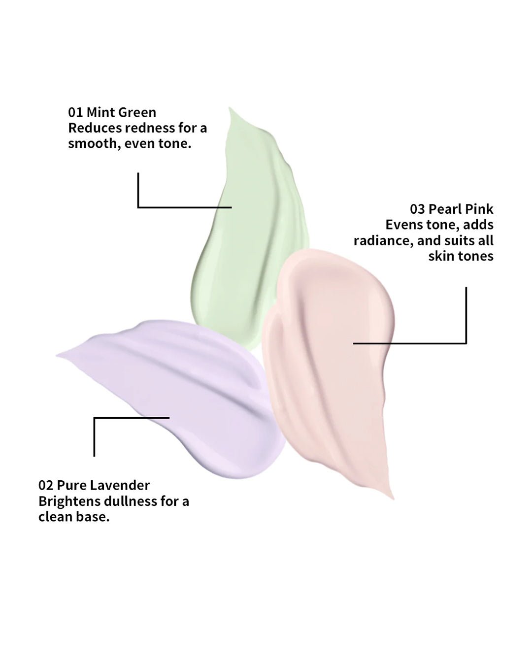 Shell's Jewel Radiance Primer 02 Pure Lavender - Nüwa BeautyFlower Knows