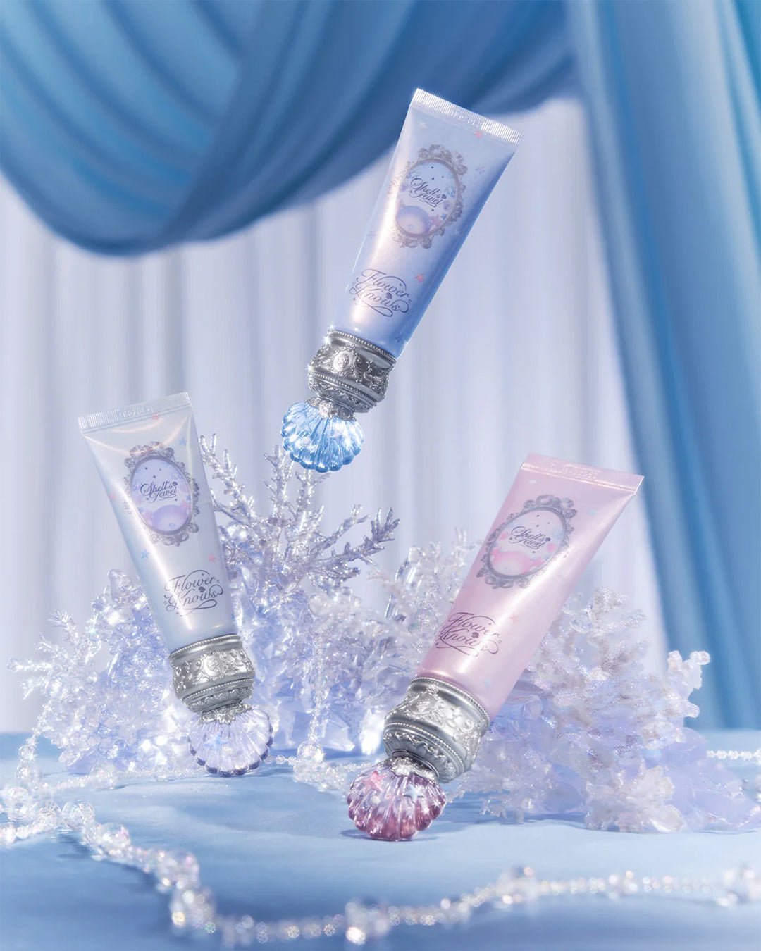 Shell's Jewel Radiance Primer 02 Pure Lavender - Nüwa BeautyFlower Knows