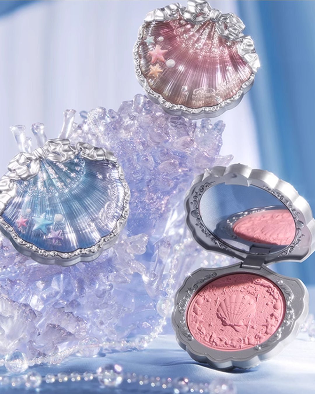 Shell's Jewel Silk Satin Blush 01 Cherry Blossom Pearl - Nüwa BeautyFlower Knows