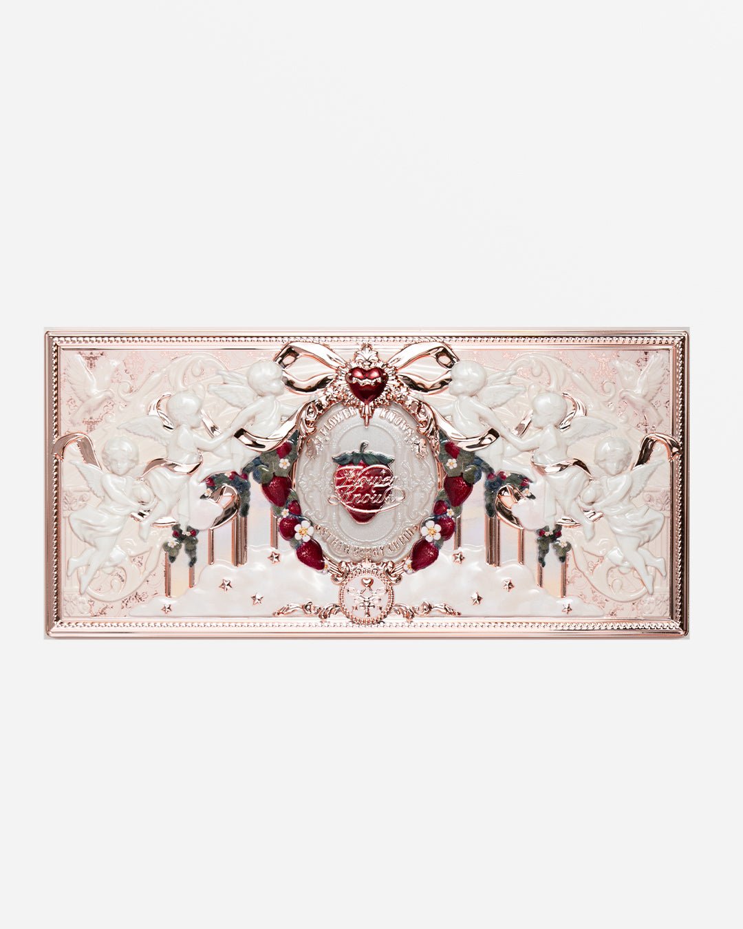 Strawberry Cupid Collection Make - up Palette 01 Honey Canelé - Nüwa BeautyFlower Knows