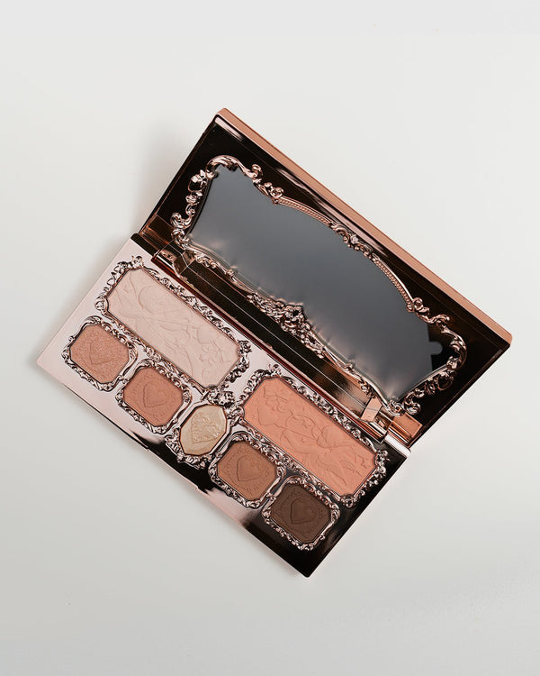 Strawberry Cupid Collection Make - up Palette 01 Honey Canelé - Nüwa BeautyFlower Knows