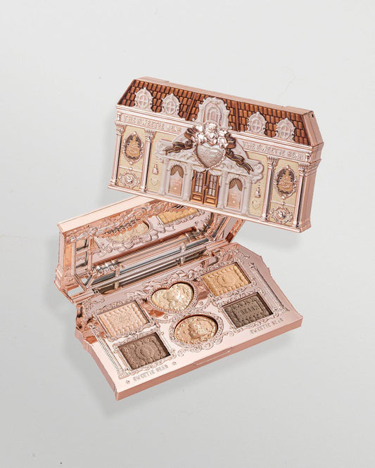 The Sweetie Bear 6 - Color Makeup Palette 01 Buttery Croissant - Nüwa BeautyFlower Knows