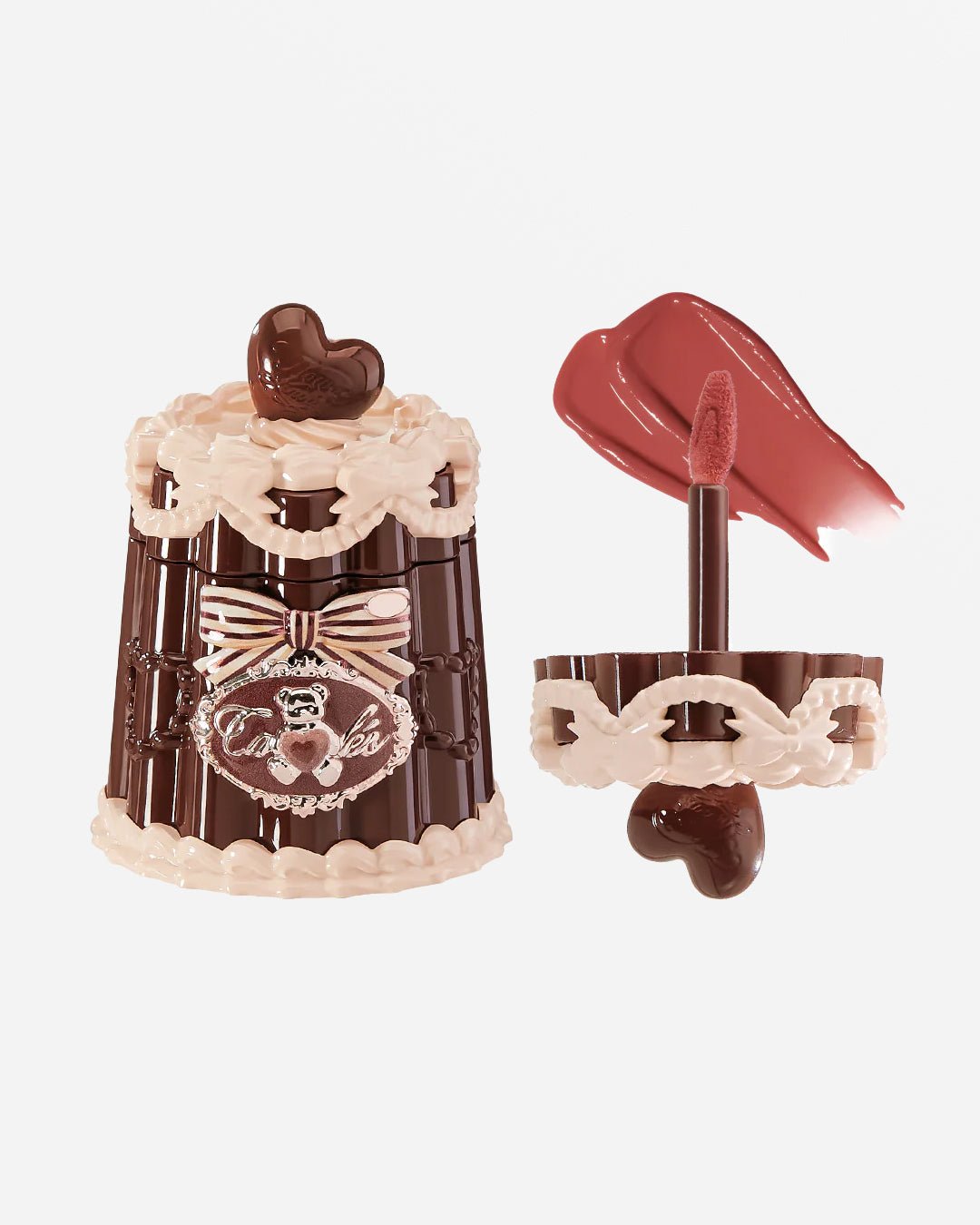 The Sweetie Bear Coating Lip Jelly JE07 Canelé - Nüwa BeautyFlower Knows