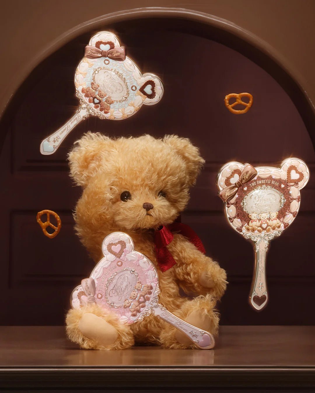 The Sweetie Bear Mirror Blue - Nüwa BeautyFlower Knows