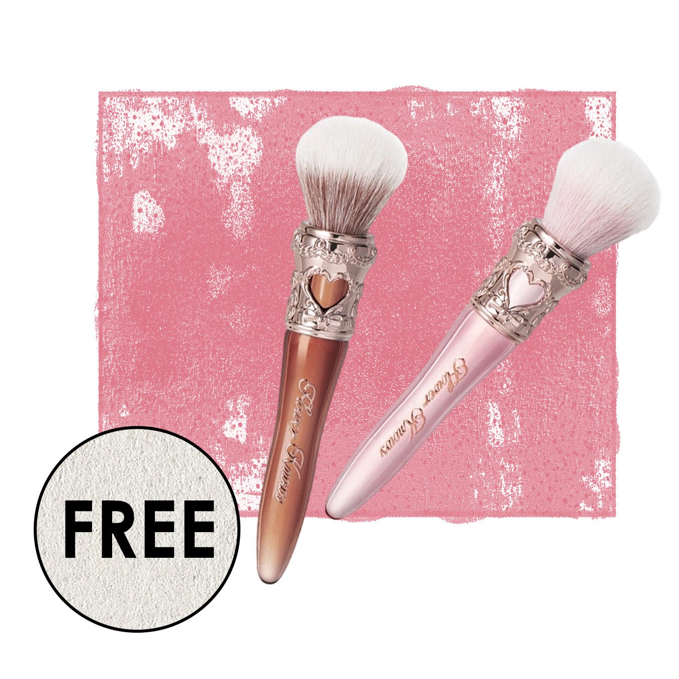 The Sweetie Bear Rounded Blush Brush (Random) - Nüwa BeautyFlower Knows