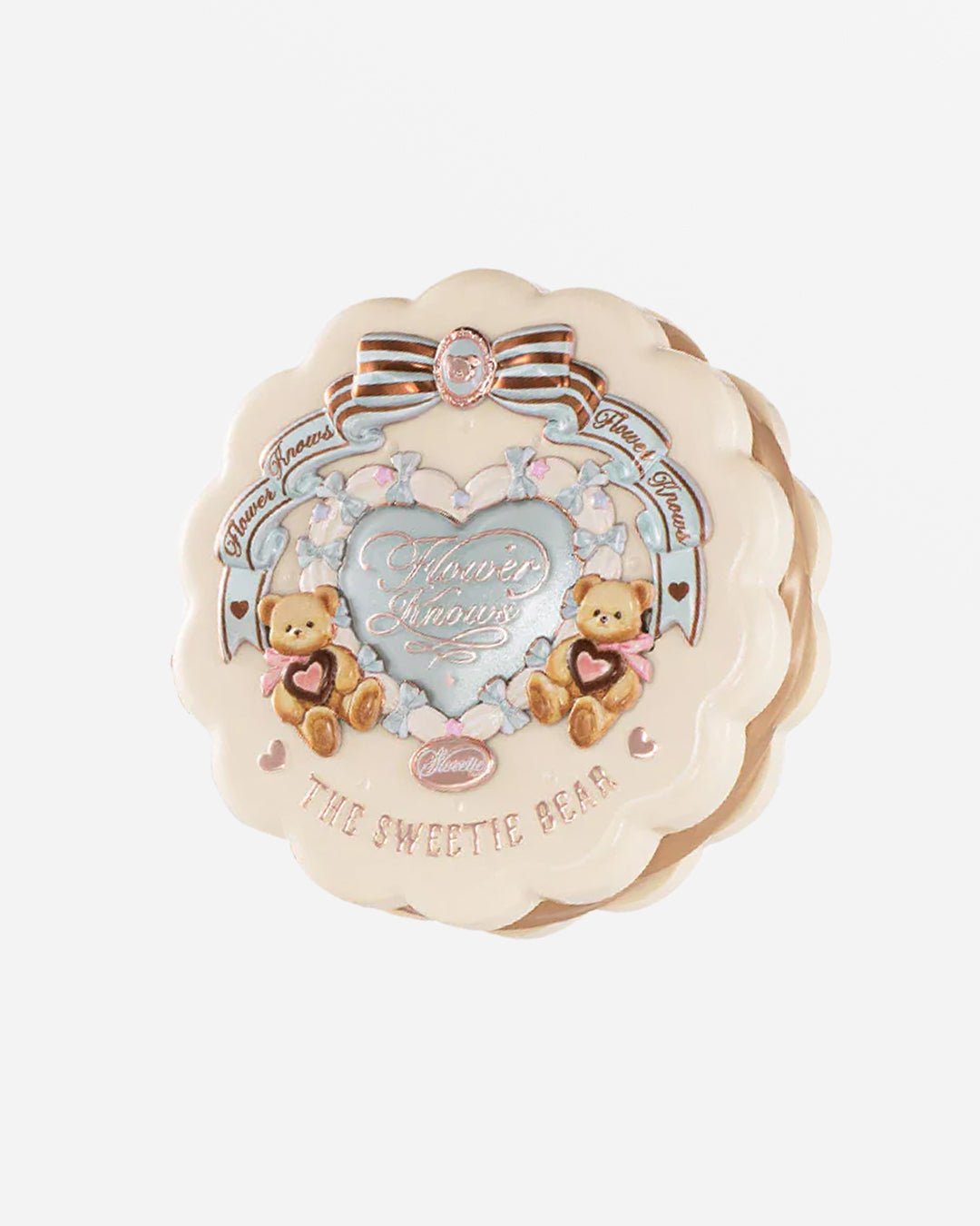 The Sweetie Bear Silk Satin Blush 01 Shimmer Soufflé - Nüwa BeautyFlower Knows