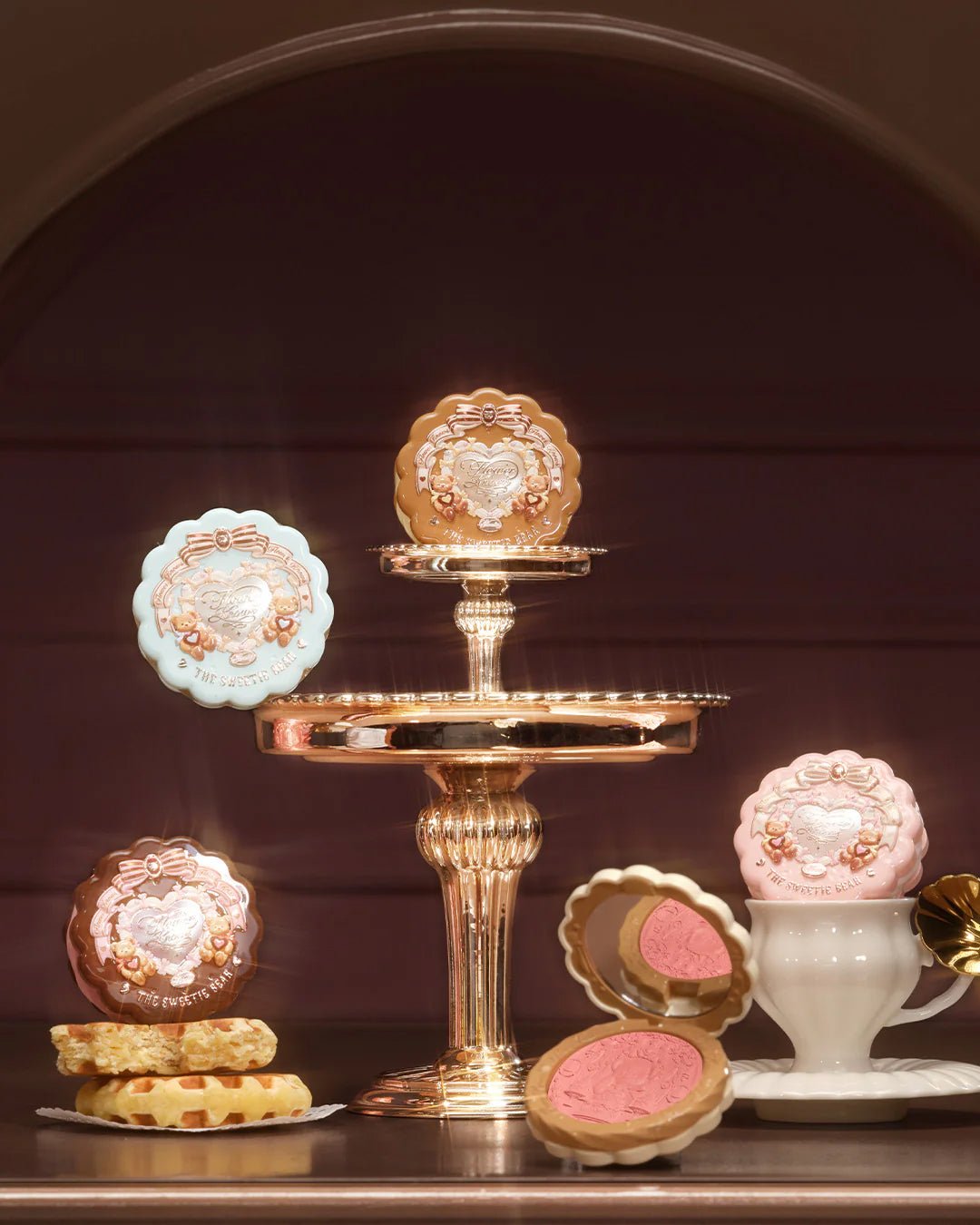 The Sweetie Bear Silk Satin Blush 04 Berry Parfait - Nüwa BeautyFlower Knows