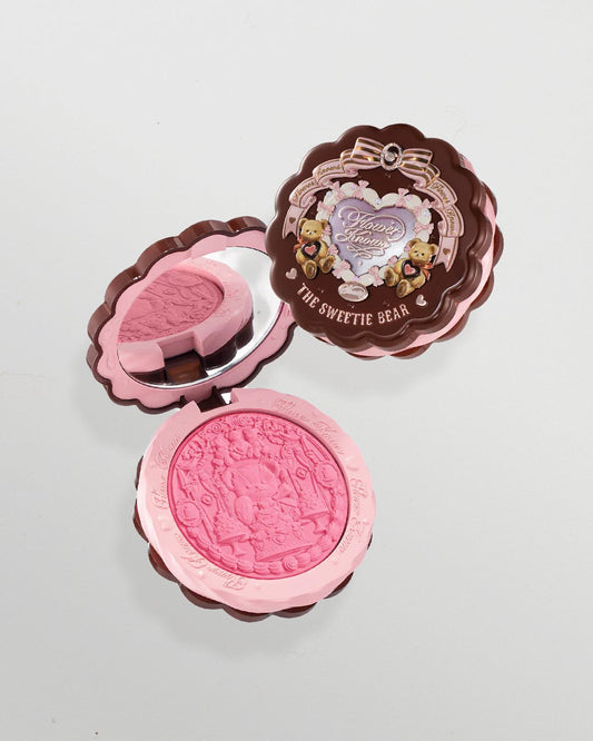 The Sweetie Bear Silk Satin Blush 04 Berry Parfait - Nüwa BeautyFlower Knows