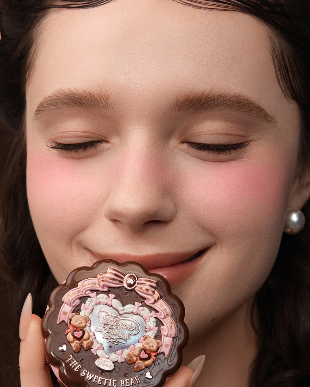 The Sweetie Bear Silk Satin Blush 04 Berry Parfait - Nüwa BeautyFlower Knows